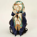 ✨ Lenço de Cetim Premium 90x90 cm – Elegância em Todas as Cores ✨