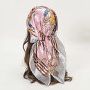 ✨ Lenço de Cetim Premium 90x90 cm – Elegância em Todas as Cores ✨