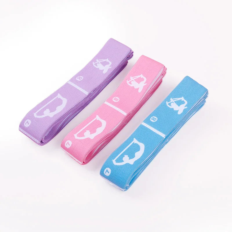 Faixas Elásticas de Resistência para Emagrecimento, Yoga e Pilates (8/10/12 Níveis)