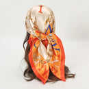 ✨ Lenço de Cetim Premium 90x90 cm – Elegância em Todas as Cores ✨