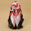 ✨ Lenço de Cetim Premium 90x90 cm – Elegância em Todas as Cores ✨