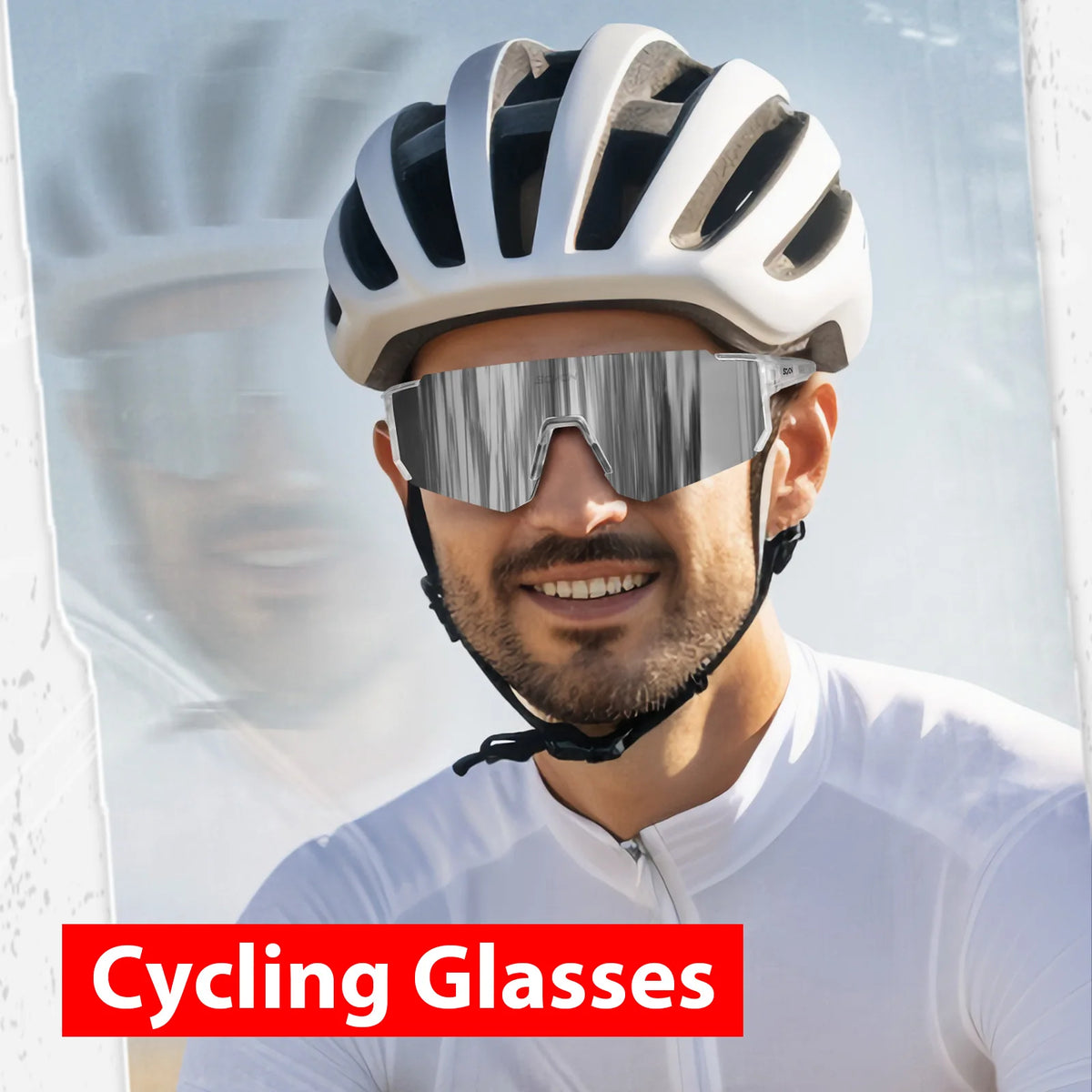Óculos de Sol Esportivo SCVCN  UV400 para Ciclismo e Atividades ao Ar Livre