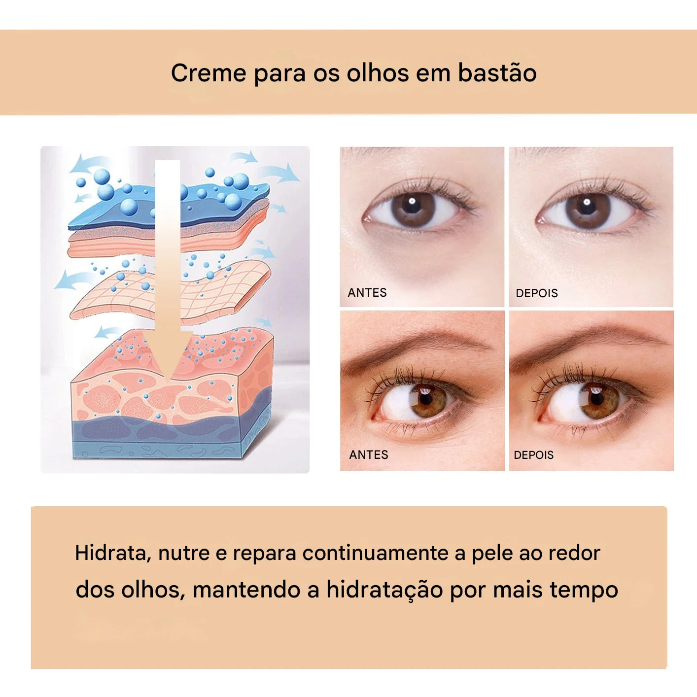 Eye Lift  Pro - CREME REDUTOR DE OLHEIRAS COM BIOATIVO DE CARACOL
